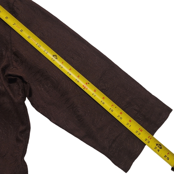 Chico's Stitched Design Button Down Shirt - Picture 5 of 10